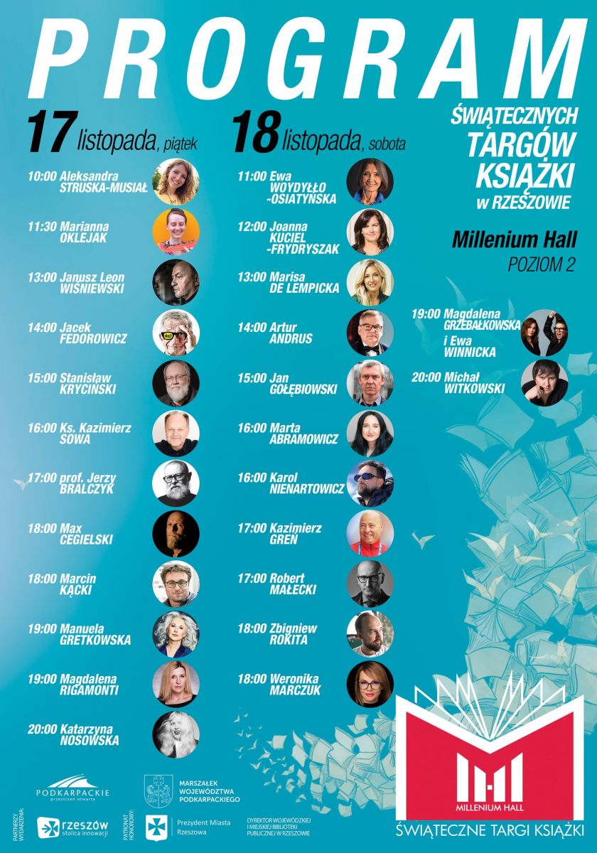 Program Świąteczne Targi Książki w Rzeszowie
