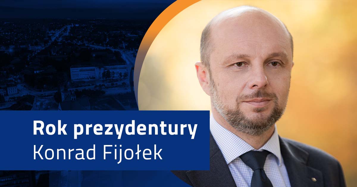 Pierwszy rok prezydentury Konrada Fijołka