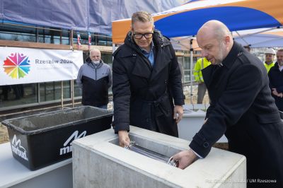 Zdjecie do artykułu Kamień węgielny pod największą inwestycję w Rzeszowie