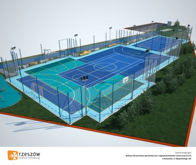 Zdjecie do artykułu Rzeszów inwestuje w infrastrukturę sportową