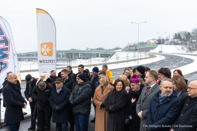 zdjęcie z oficjalnego otwarcia Wisłokostrady w Rzeszowie, fot. Grzegorz Bukała, Urząd Miasta Rzeszowa
