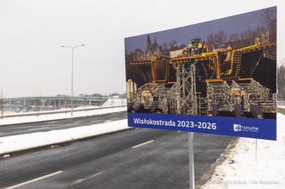 zdjęcie z oficjalnego otwarcia Wisłokostrady w Rzeszowie, fot. Grzegorz Bukała, Urząd Miasta Rzeszowa