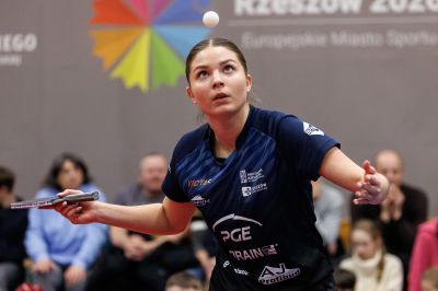 zdjęcia z zawod&oacute;w w tenisie stołowym, fot. AZS Politechnika Rzeszowska