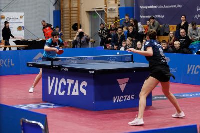 zdjęcia z zawod&oacute;w w tenisie stołowym, fot. AZS Politechnika Rzeszowska