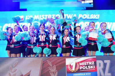 Zdjecie do artykułu Złoto dla Rzeszowa na Mistrzostwach Polski w Cheerleadingu Sportowym