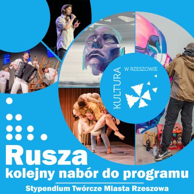 Zdjecie do artykułu Nabór wniosków do programu stypendialnego w ramach Stypendium Twórczego Miasta Rzeszowa