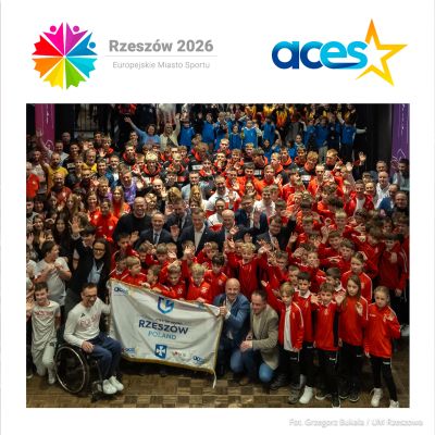 Zdjecie do artykułu Rzeszów. Symboliczny start Europejskiego Miasta Sportu 2026