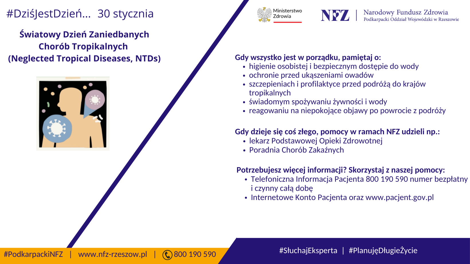 Zdjecie do artykułu 30 stycznia to Światowy Dzień Zaniedbanych Chorób Tropikalnych