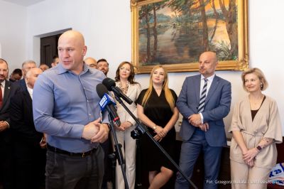 zdjęcie z konferencji prasowej Rzesz&oacute;w Europejskim Miastem Sportu 2026, fot. Grzegorz Bukała, Urząd Miasta Rzeszowa