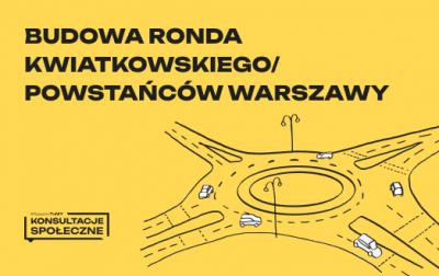 Zdjecie do artykułu Budowa ronda Kwiatkowskiego/Powstańców Warszawy