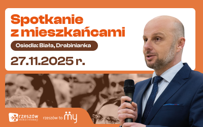 Zdjecie do artykułu Spotkanie RzeszówToMY z Mieszkańcami osiedli: Biała, Drabinianka