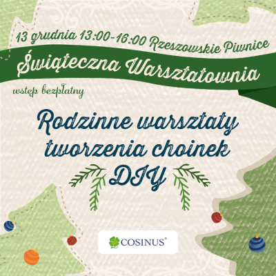 Grafika promująca warsztaty