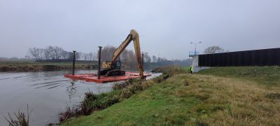 Odmulanie i oczyszczanie obszaru rzeszowskiego ujęcia wody