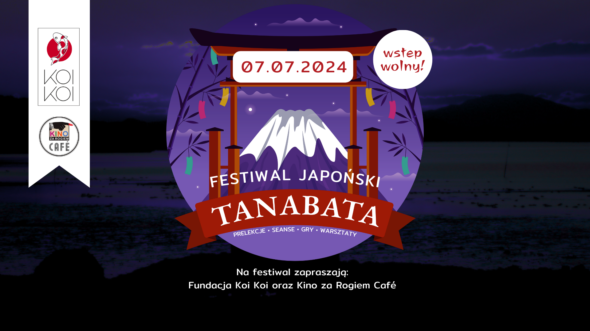 Zdjecie do artykułu Tanabata – festiwal kultury japońskiej w Kino za Rogiem Café