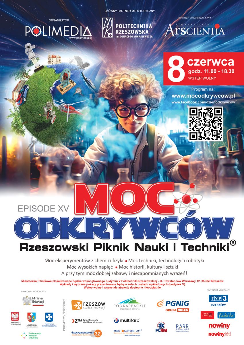 Zdjecie do artykułu MOC ODKRYWCÓW - Rzeszowski Piknik Nauki i Techniki 2024