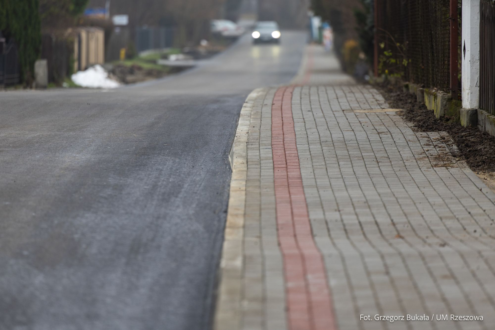 Zdjecie do artykułu Nowy chodnik na osiedlu Słocina