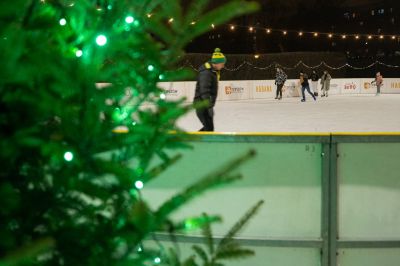 Lodowisko w Parku Sybirak&oacute;w, fot. Grzegorz Bukała/Urząd Miasta Rzeszowa