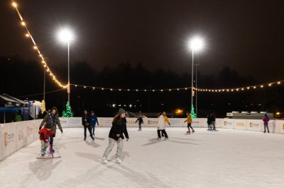 Lodowisko w Parku Sybirak&oacute;w, fot. Grzegorz Bukała/Urząd Miasta Rzeszowa