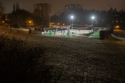 Lodowisko w Parku Sybirak&oacute;w, fot. Grzegorz Bukała/Urząd Miasta Rzeszowa
