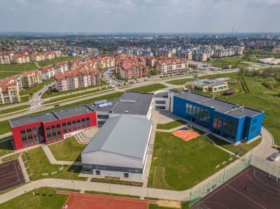 Rzeszowskie osiedla: Przybysz&oacute;wka i Kotuli z lotu ptaka, fot. Tadeusz Poźniak