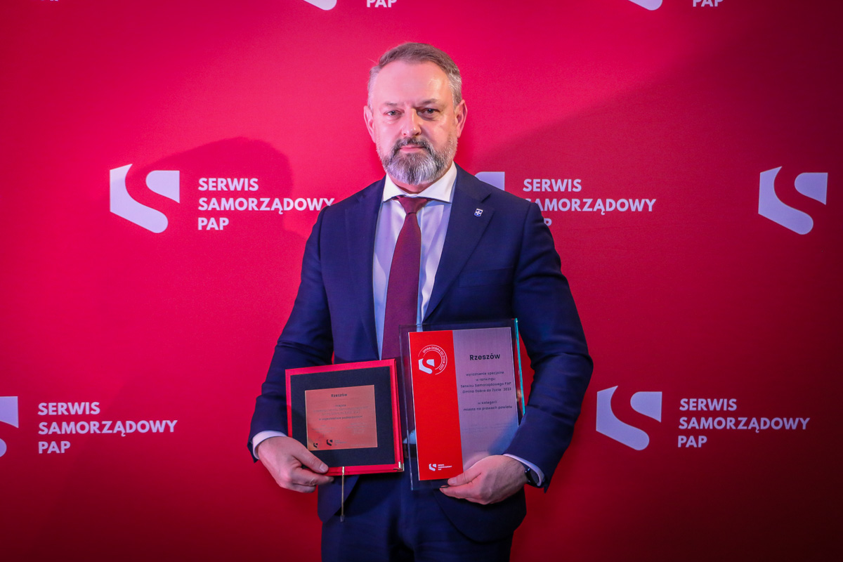 Nagroda dla miasta Rzeszowa w rankingu "Gmina Dobra do Życia"