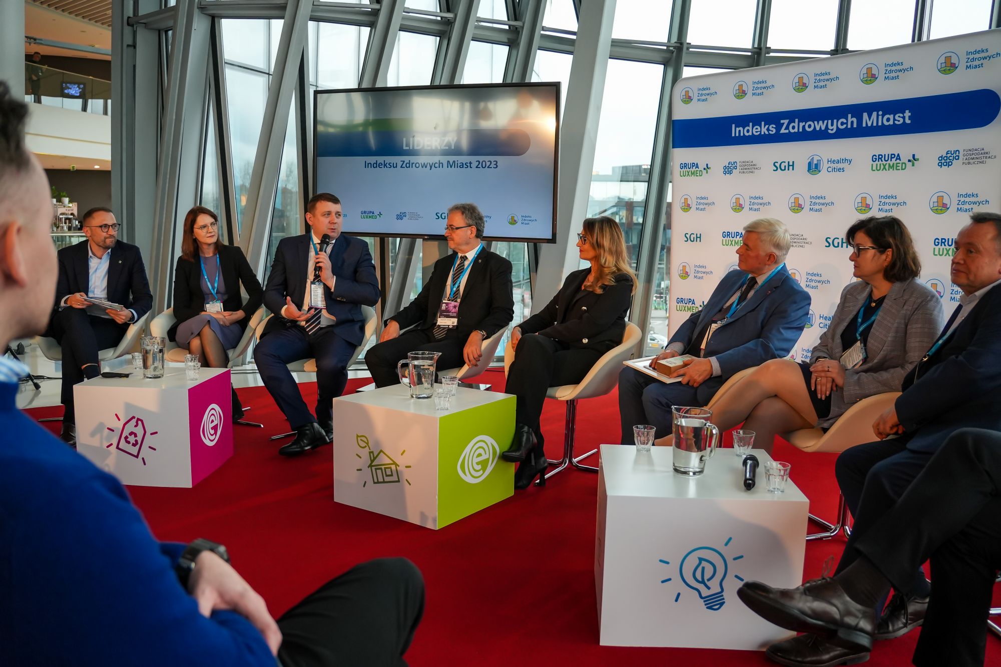 zdjęcie z rankingu przygotowanego przez Grupę LUX MED, Szkołę Główną Handlową w Warszawie oraz Open Eyes Economy Summit pod nazwą Indeks Zdrowych Miast, fot. Maciej Mikołajewski