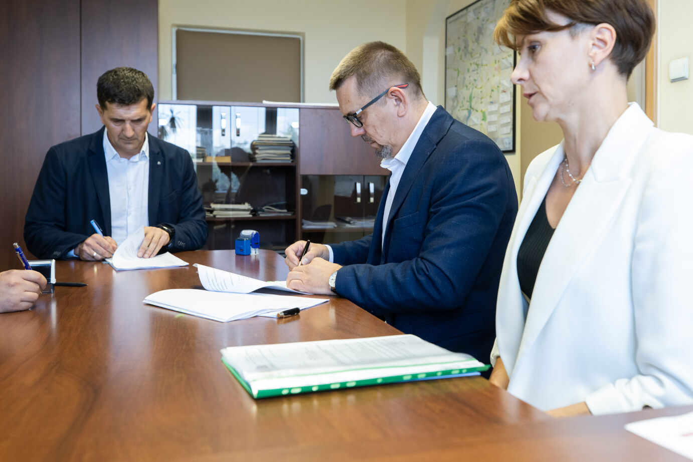 podpisanie umowy z konsorcjum firm - ANTEX II i Wysowa Mosty, fot.Grzegorz Bukała,Urząd Miasta Rzeszowa