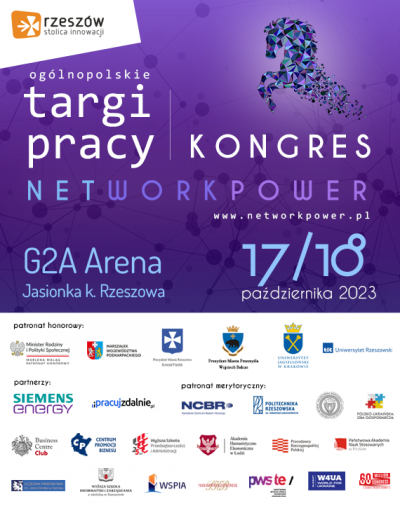 Zdjecie do artykułu Kongres i Ogólnopolskie Targi Pracy NETWORKPOWER 