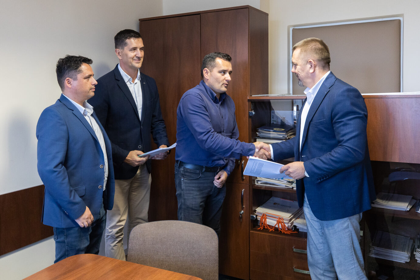podpisanie umowy z konsorcjum firm - ANTEX II i Wysowa Mosty, fot.Grzegorz Bukała,Urząd Miasta Rzeszowa