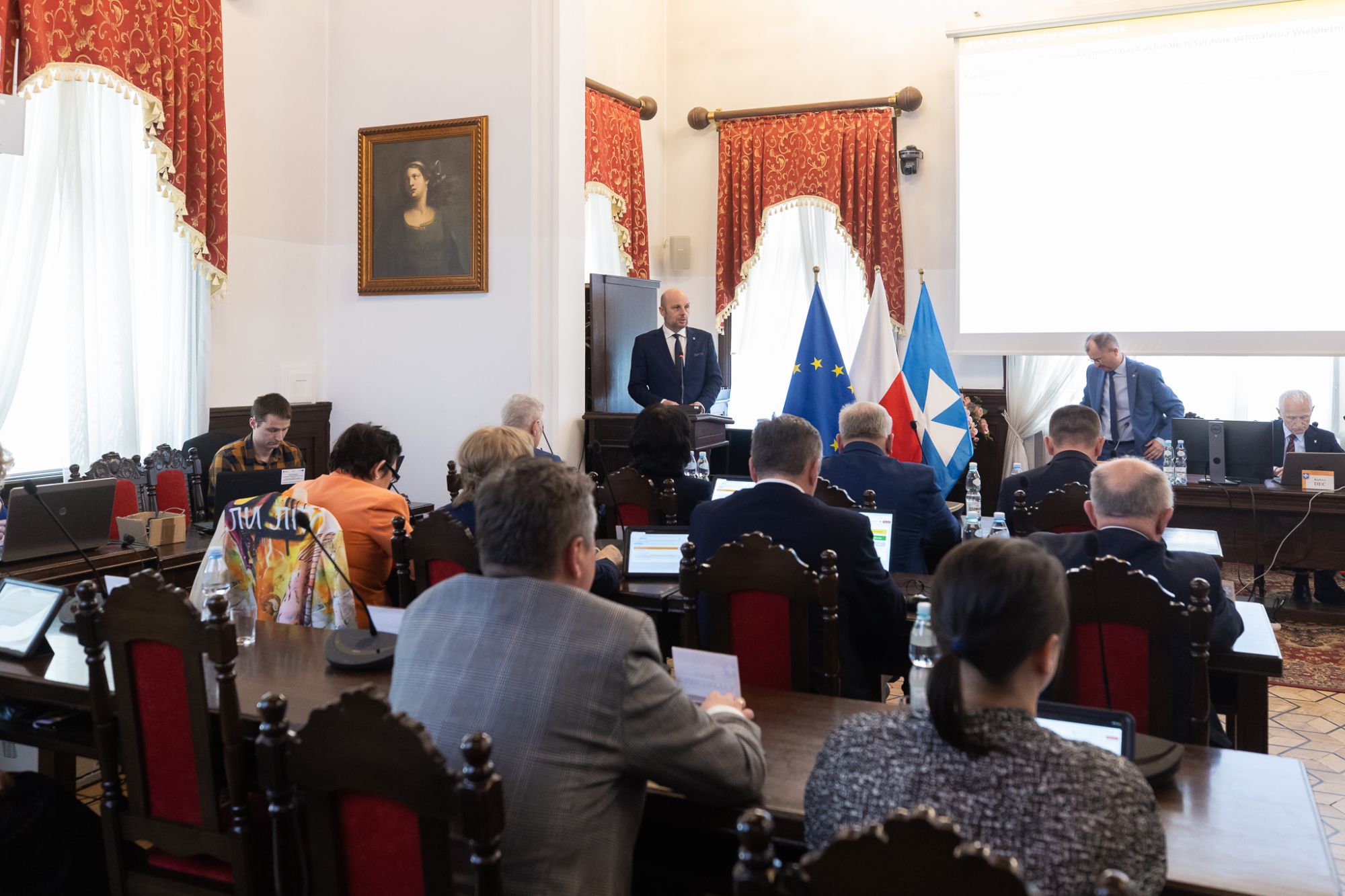 zdjęcie z Sesji Rady Miasta Rzeszowa, fot. Grzegorz Bukała, Urząd Miasta Rzeszowa