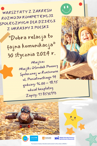 Zdjecie do artykułu Warsztaty dla dzieci pn. 