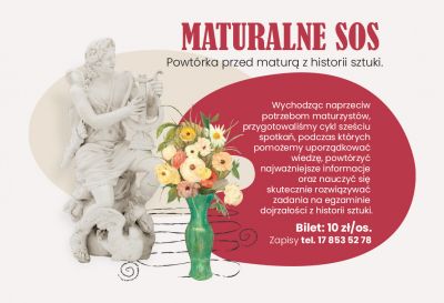 Zdjecie do artykułu Maturalne SOS - Powtórka przed maturą z historii sztuki