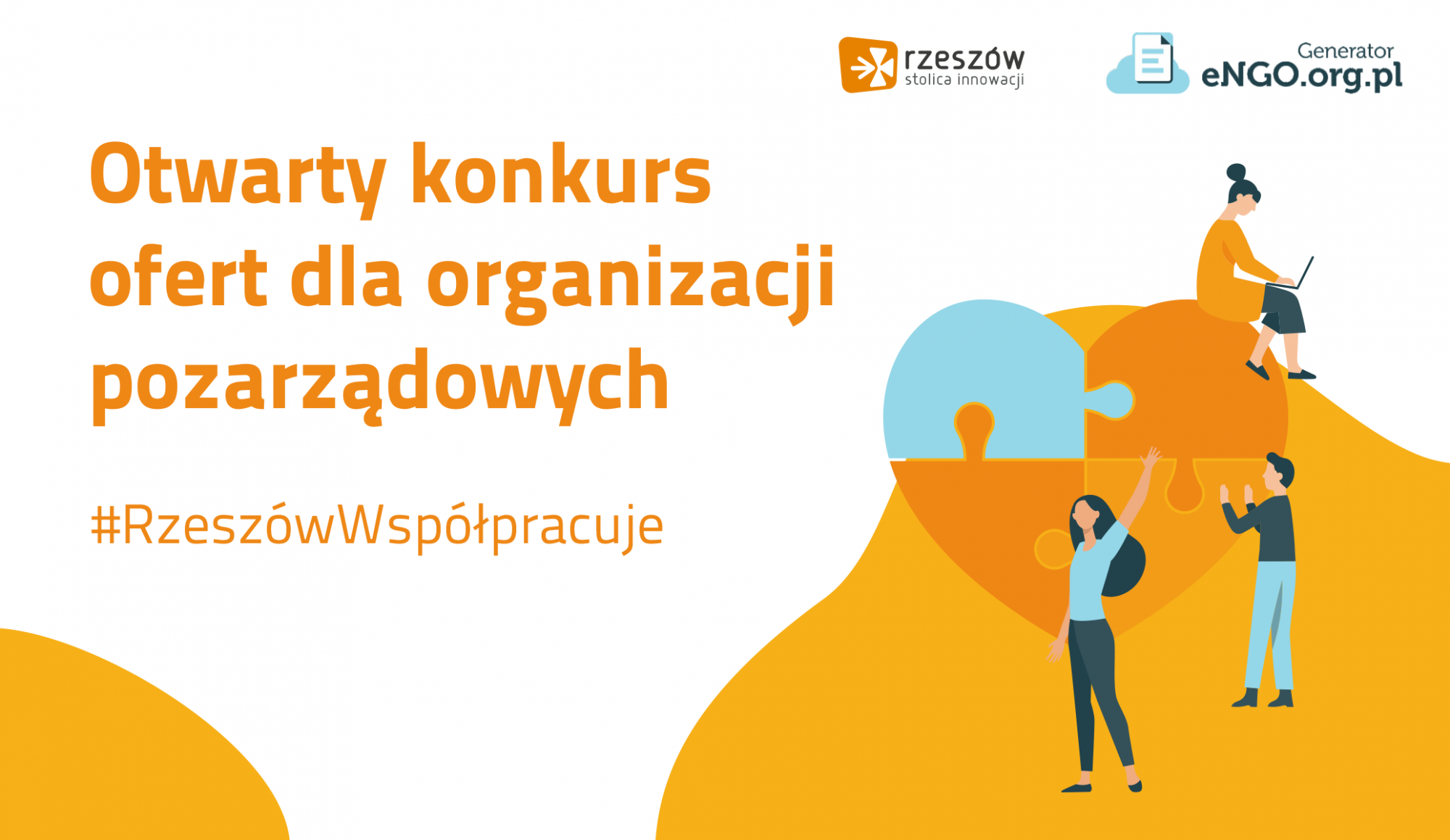 grafika #rzesz&oacute;wwsp&oacute;łpracuje