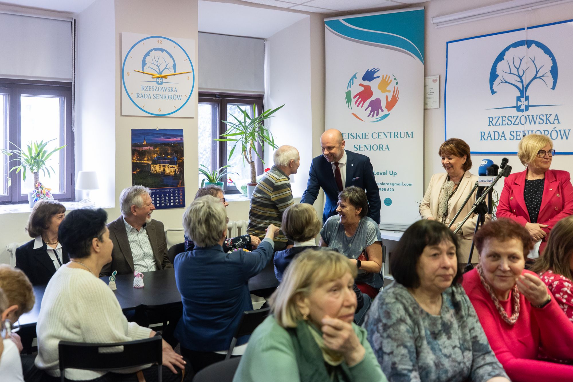 zdjęcie z otwarcia nowego Miejskiego Centrum Seniora, fot. Grzegorz Bukała, Urząd Miasta Rzeszowa