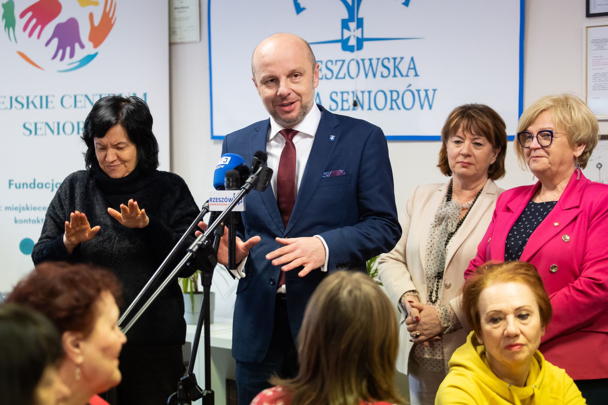 zdjęcie z otwarcia nowego Miejskiego Centrum Seniora, fot. Grzegorz Bukała, Urząd Miasta Rzeszowa