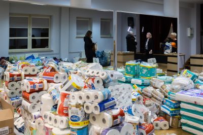 Od 28 marca dary można dostarczać do Centrum Pomocy Ukrainie, kt&oacute;re znajduje się przy ul. Akademickiej 8.