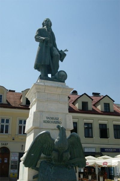 Pomnik Tadeusza Kościuszki na Rynku, fot. Tadeusz Poźniak