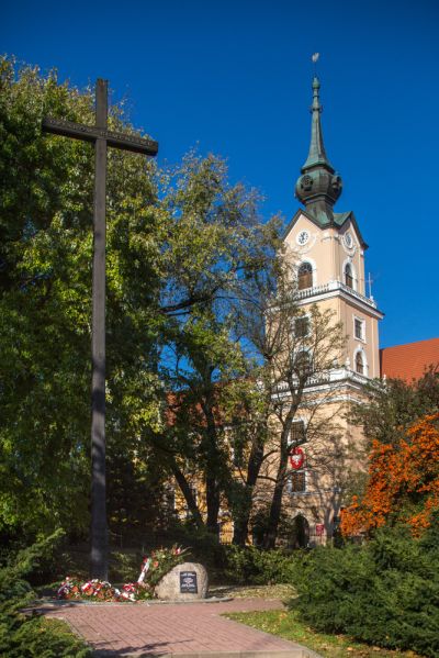 Krzyż - pomnik "Ofiarom Komunizmu", fot. Tadeusz Poźniak