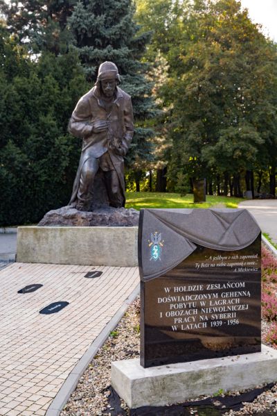 Pomnik Sybirak&oacute;w, fot. Tadeusz Poźniak