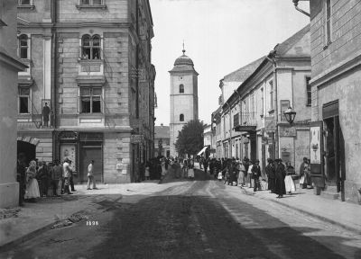 Ul. Farna (dawniej), obecnie Kościuszki, fot. Edward Janusz. Ze zbiorów Galerii Fotografii Miasta Rzeszowa