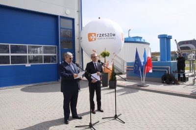 Zdjecie do artykułu Uroczyste otwarcie suszarni mechanicznej osadów ściekowych