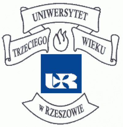 Logo Uniwersytetu Trzeciego Wieku przy Uniwersytecie Rzeszowskim