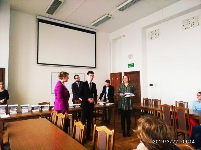 Zdjecie do artykułu Arek Bujak - laureatem Olimpiady Języka Łacińskiego