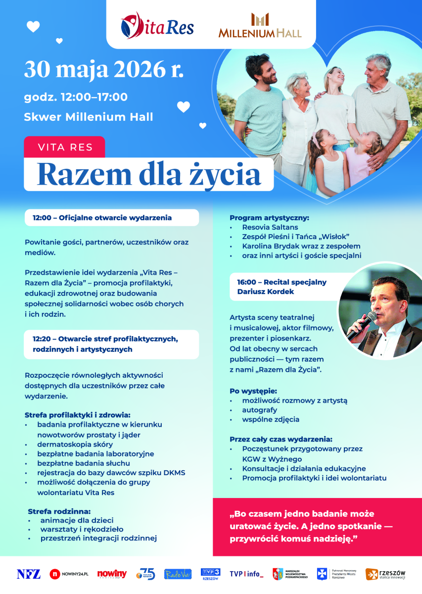 plakat promujący piknik rodzinny