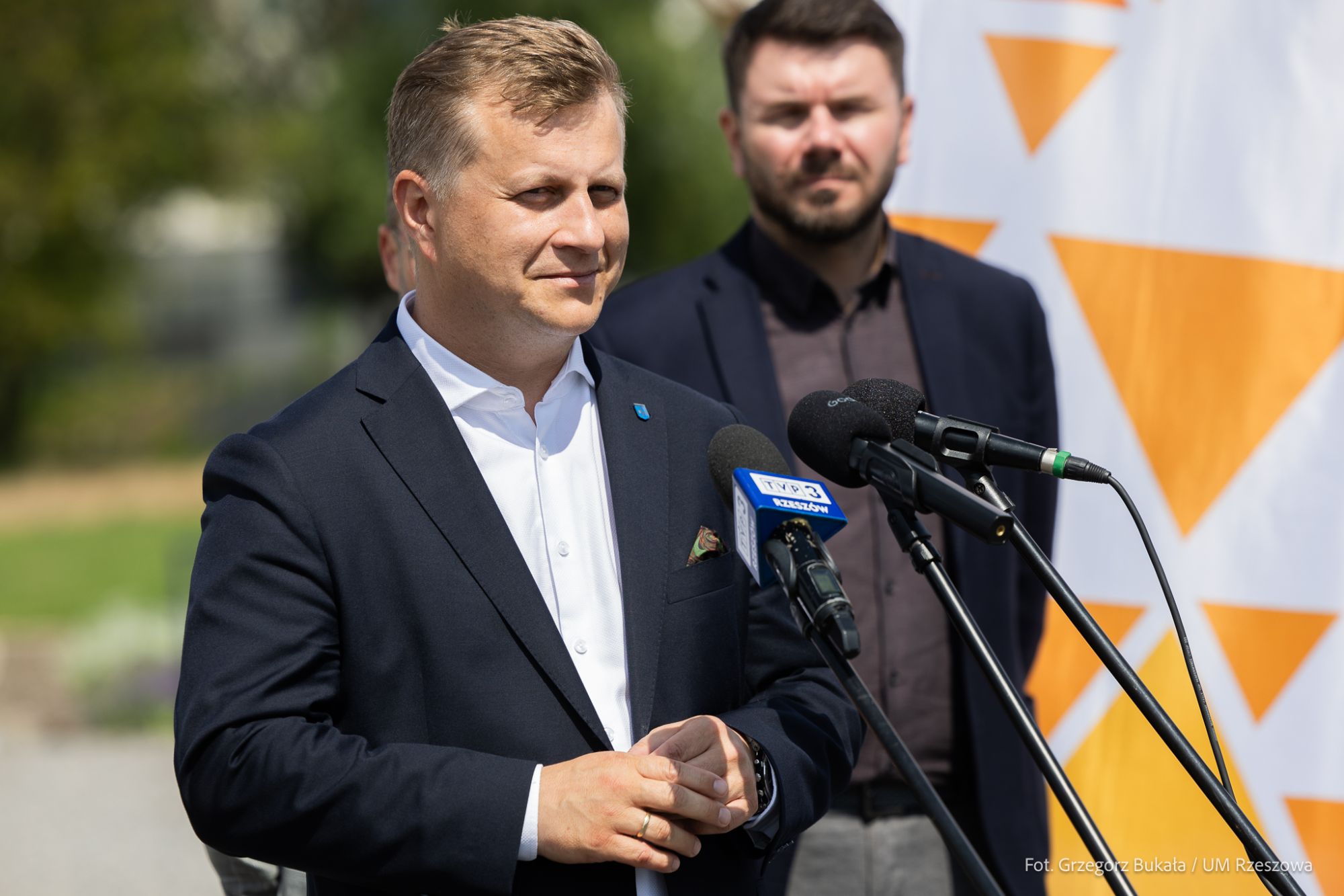konferencja prasowa Triathlon Rzeszów 2026 r., fot. Grzegorz Bukała, Urząd Miasta Rzeszowa