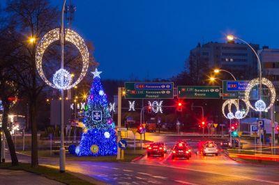 I nagroda - Oświetlenie świąteczne, fot. T. Poźniak