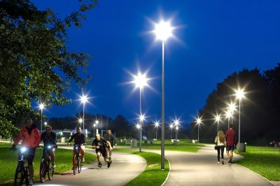 Promenada nad Wisłokiem od mostu Karpackiego w kierunku Lisiej Góry