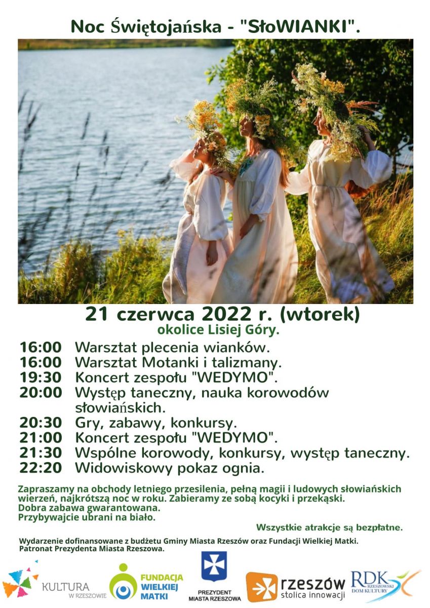 Zdjęcie wydarzenia Noc Świętojańska - "SłoWIANKI"