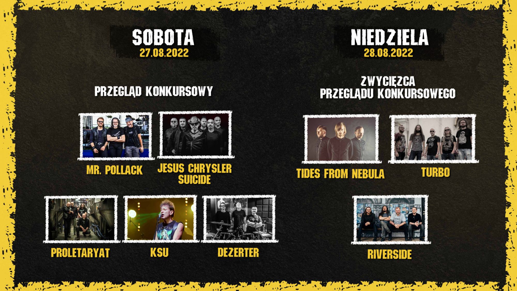 17. edycja Rockowej Nocy - plakat wydarzenia