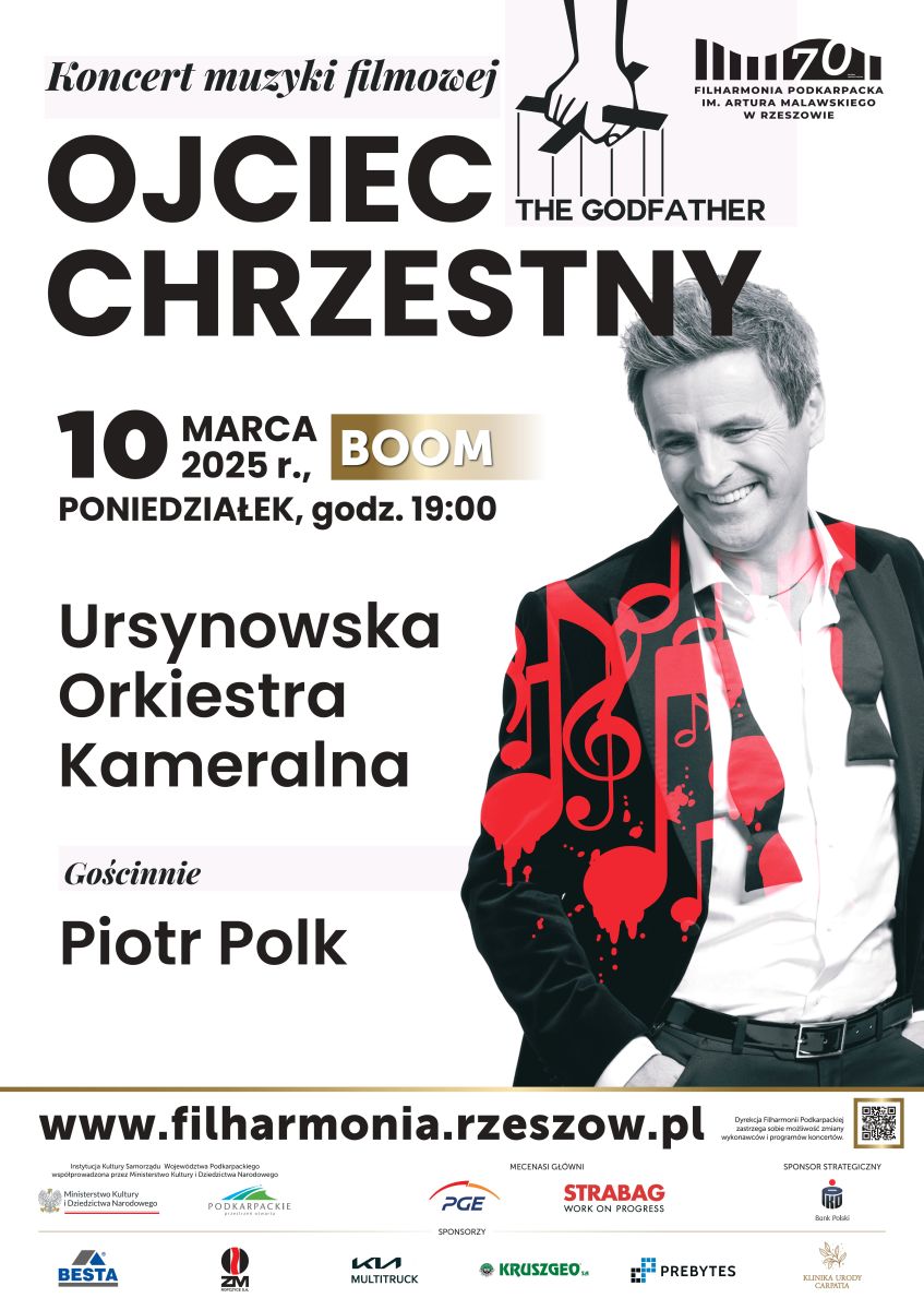 plakat promujący koncert